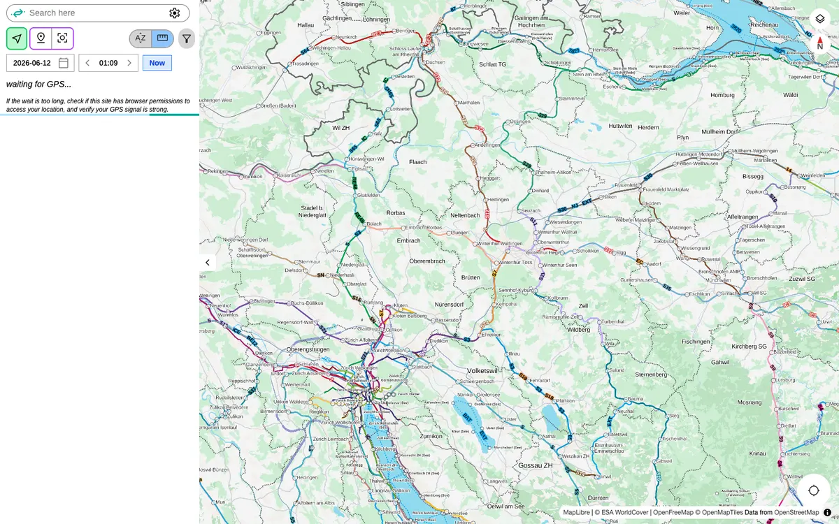 Catenary Maps