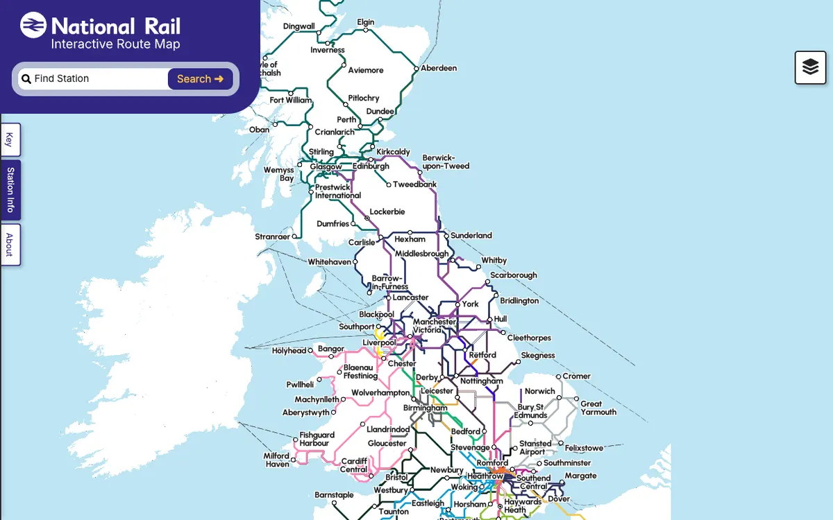 Rail Map
