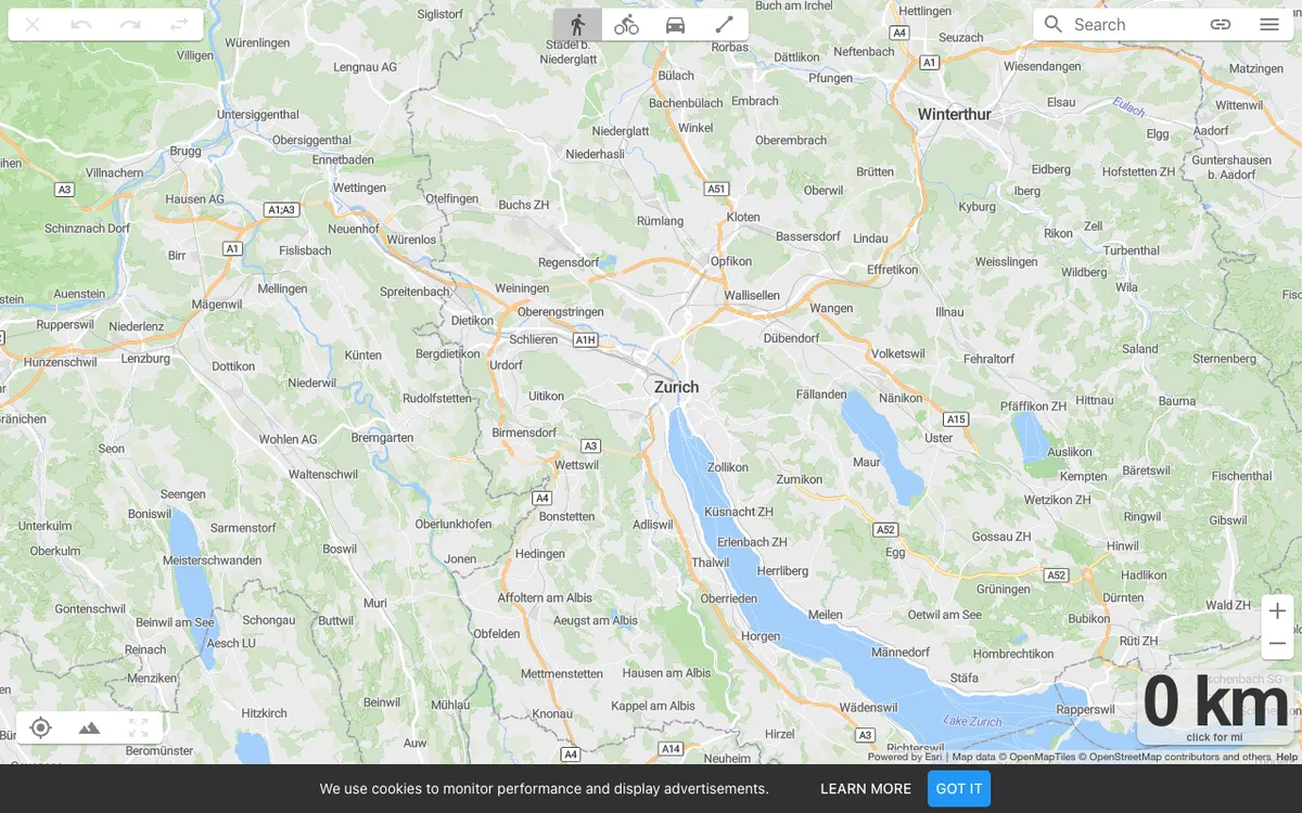 On The Go Map