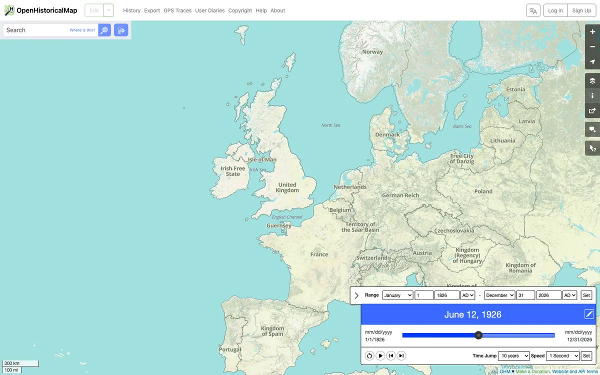 OpenHistoricalMap