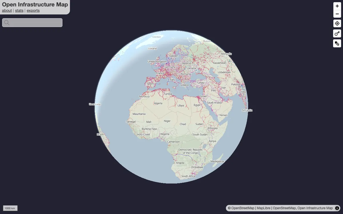 Open Infrastructure Map